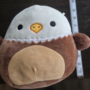 Plush Eagle Toy - Brown and White